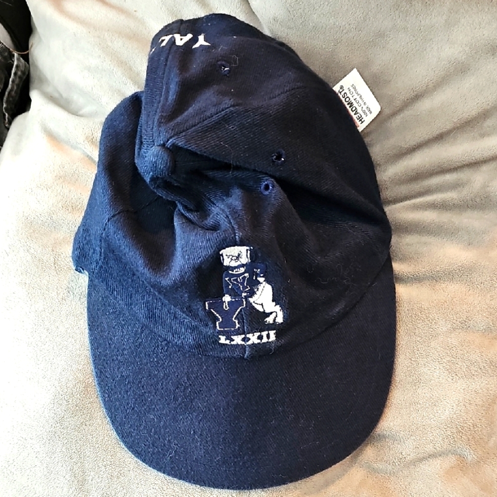 Yale LXXII 72 1972 Hat Cap Ballcap 100% Cotton Bulldog